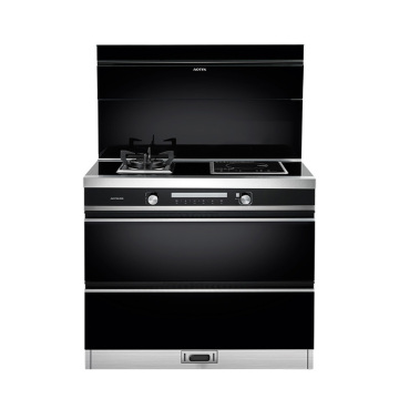 Integrated Kitchen Stove with Good Sound-Off and No Oily Smoke