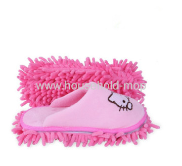 Red Microfiber Moccasins Cheap Shoes Fabric Slippers Suppliers 