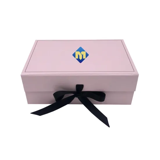 Pink Paper Clothing Gift Box for Shipping