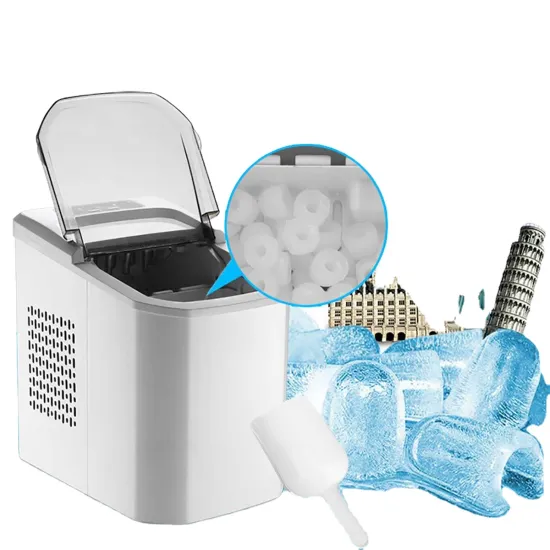 Portable Automatic Electric Household Mini Square Small Ice Maker Home Coffee Shop