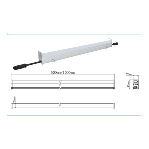 commercial led linear light outdoor for office hotel