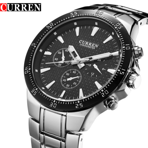 Fashion Stainless Steel Sport Men Watches Waterproof