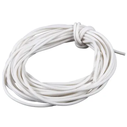 O-shaped white sponge sealing strips