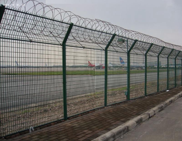 High Security Galvanized Airport Fence for Hot Sale