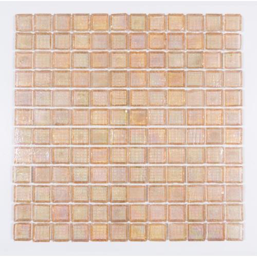 bordo rosa che scheggia il mosaico di vetro con bacche di miele
