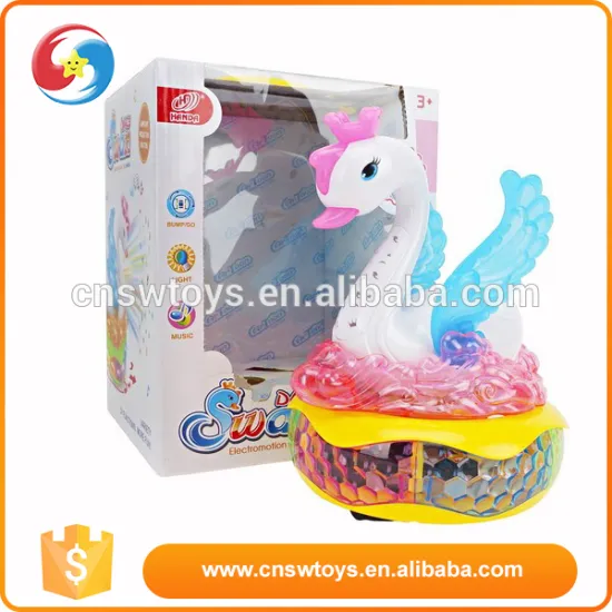 BO animal toy swan with music light DD0401251