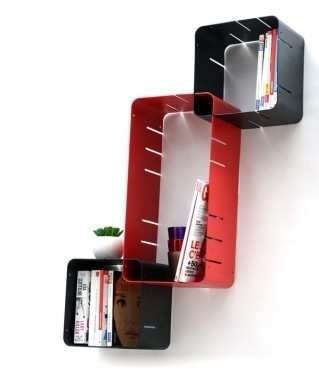 Patent DIY type diy bookcase wall shelf