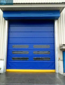 PVC High Speed Stacking Folding Door With Radar