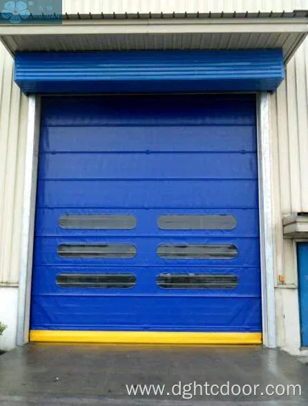 PVC High Speed Stacking Folding Door With Radar