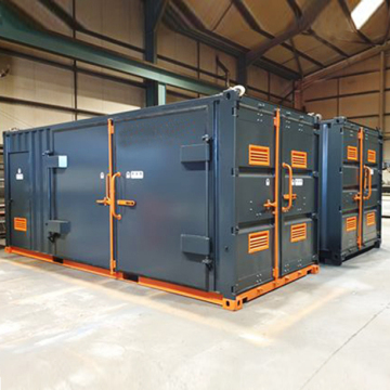 Mobile Container Sandblasting Room for Efficient Rust Removal and Surface Strengthening