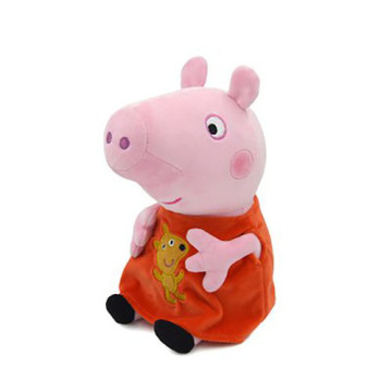 Brinquedo infantil de pelúcia de pelúcia de peppa rosa