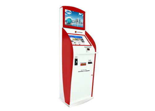 Multi Self Serve Foreign Currency Exchange Kiosk For Bank Transaction