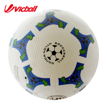 street solid designer rubber soccer ball
