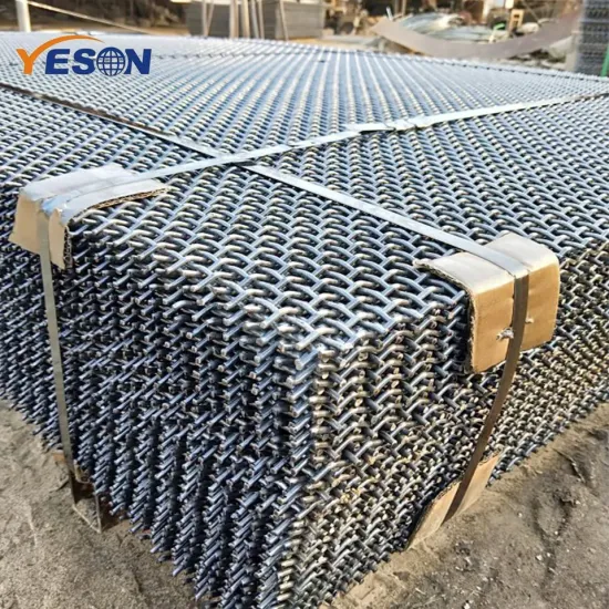 High Tensile 65Mn Manganese Steel Wire Mesh for Quarry Mining Screens