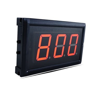 3-Inch 3-Digit LED Display Day Counter - Wall-Mounted with Remote Control