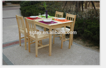 dining room furniture table and four chairs