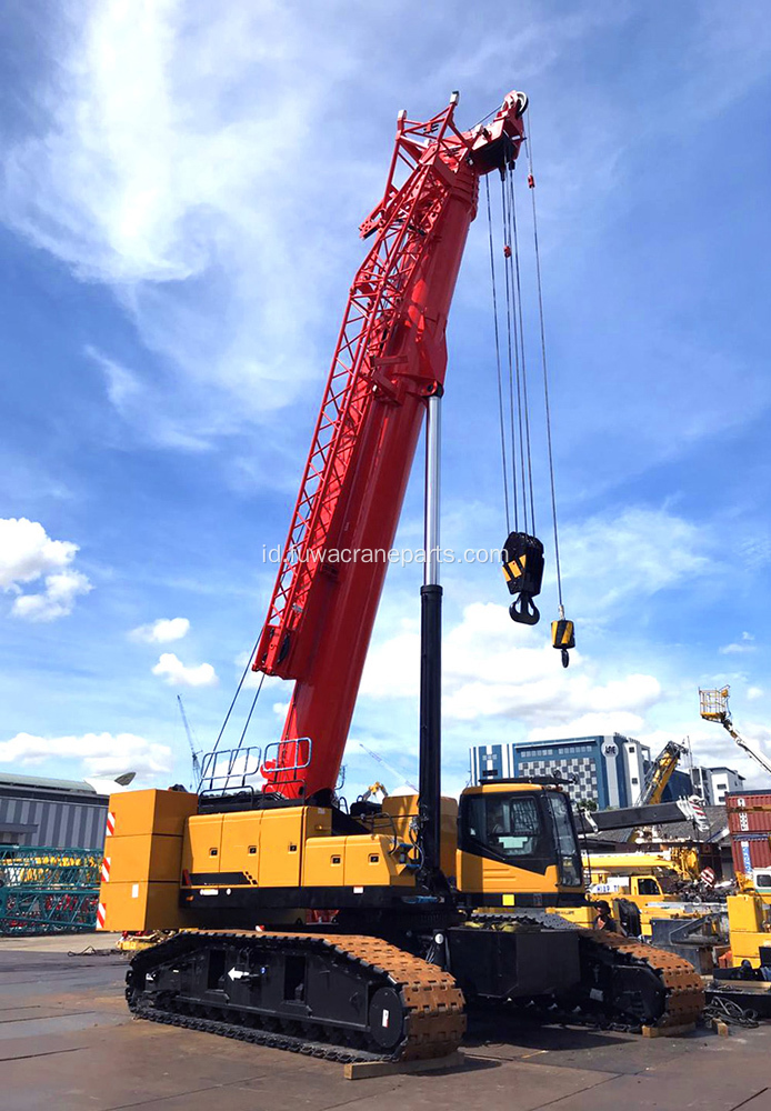 Crawler Telescopic Crane yang Aman Dan Beradaptasi Tinggi