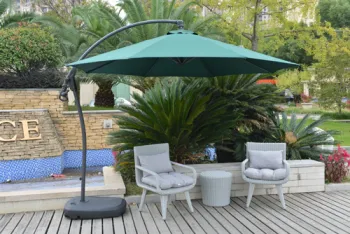 Bended Design Outdoor Garden Beach Furniture Patio Umbrella Sunshade