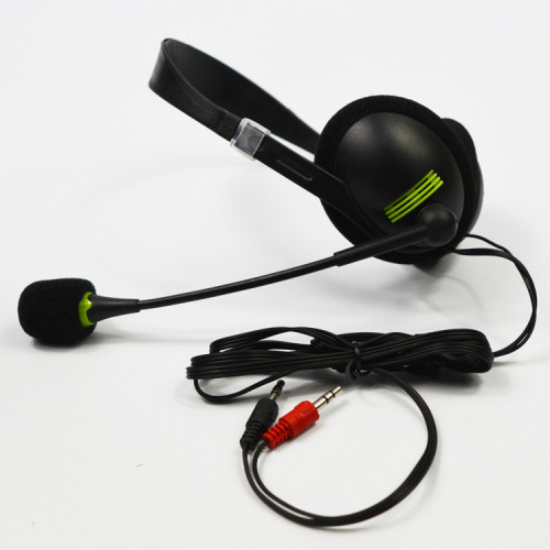 Headset USB dengan Mikrofon Komputer Headphone