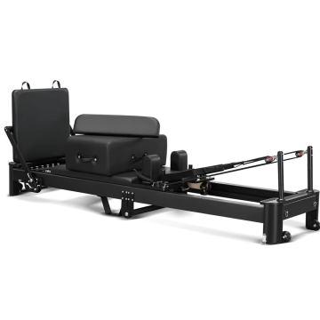 Aluminum Foldable Pilates Reformer: Easy Storage and Machine-Folding Options for Home Use