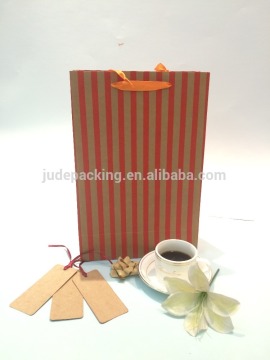 kraft paper shopping bag