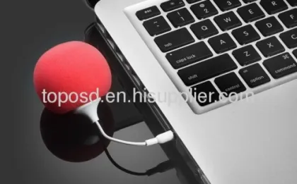 Mini Sponge Balloon Speaker Portable Mini Easy Take Speaker Bobo Ball Mini Speaker 