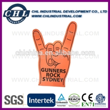 Logo printed giant foam hand for 2016 France