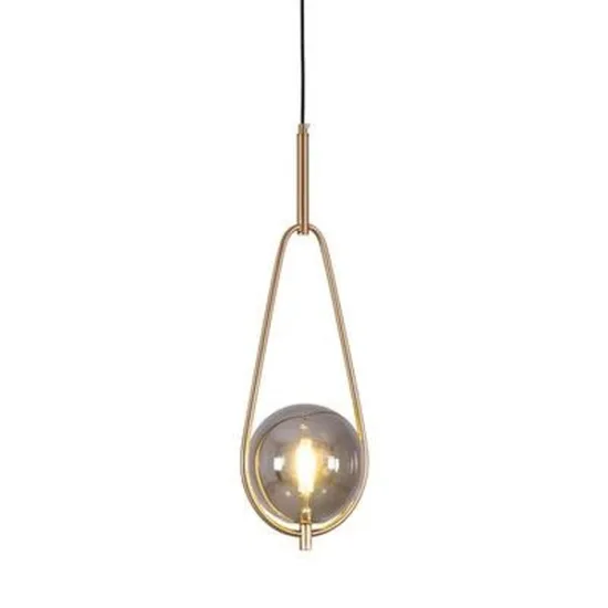 INSHINE Brass Metal Circular Pendant Light