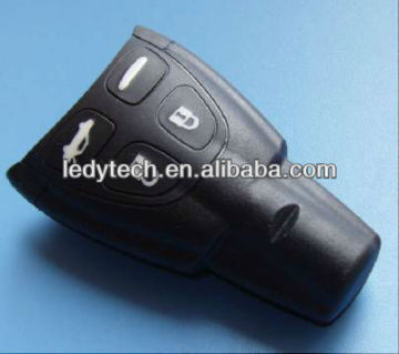 Soft 4 button key fob case for SAAB key