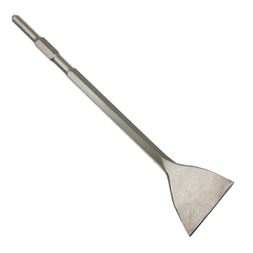 17x390x100 Spade -Meißel Hex Shank Electric Hammermeißel für Fliesen und Mauerwerk