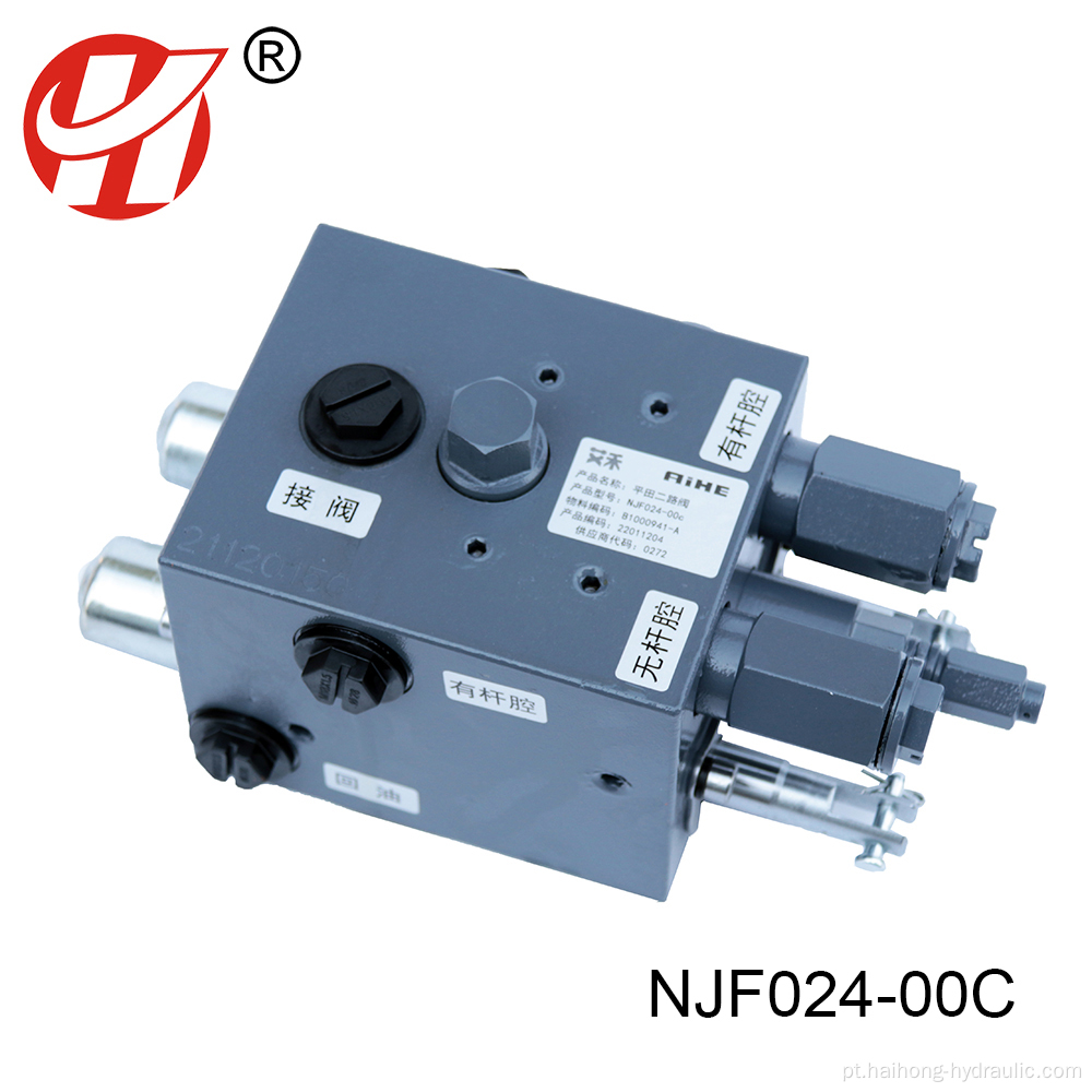 NJF024-00C Válvula manual de duas vias