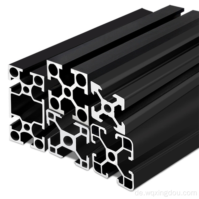 4040 Aluminium European Standard Black Workbench -Halterung