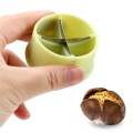 1 Pc Chestnut Peeler Cross Opening Household Plastic Nut Biscuit Opener Practical Multifunctional Kitchen Tool Peeler Gadgetse