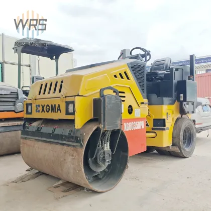Used XGMA 6035 Roller: Front Steel Wheel and Rear Rubber 3 Ton