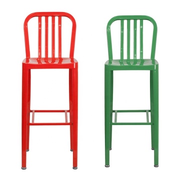 Wholesale Vintage Industrial Metal Bar Coffee Chairs