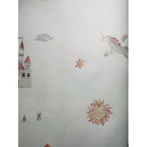 kids design wallpaper star design decoração de quarto infantil