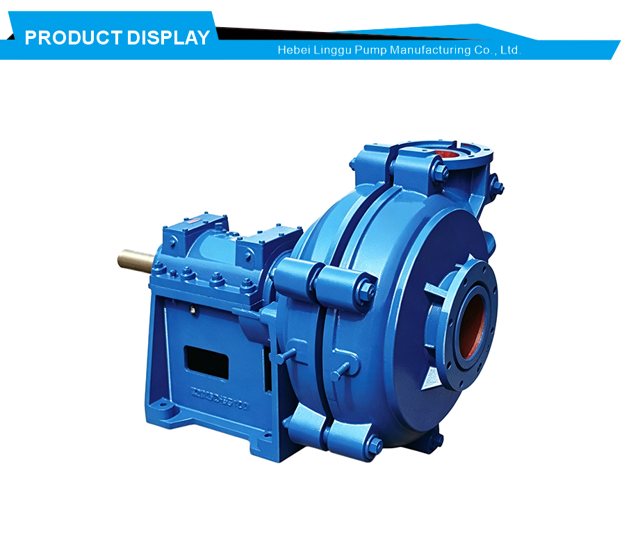 Fly ash slurry transport pump