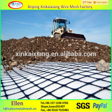 HDPE geogrid, plastic soil stabilization geogrid, polypropylene geogrid made in China