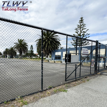 Easily Assembled Privacy Chain Link Fence Kit with Gates