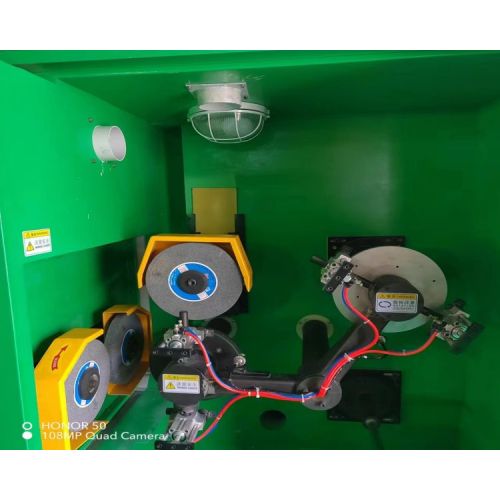 Automatic Diamond Saw Blade Sharpening on Three Sides