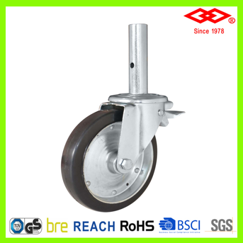 160mm Double Ball Bearing Scaffold Caster (C150-11F160X45IS)