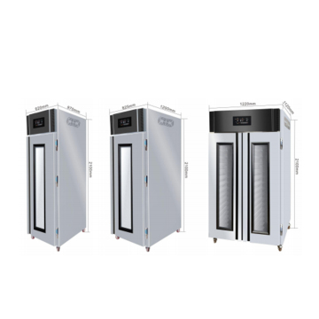 China Professional 16-32 Trays Automated Refrigeration Equipment: Freezer and Spray Type Proofer Refrigerated Solutions