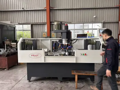 Rotary index drilling and tapping