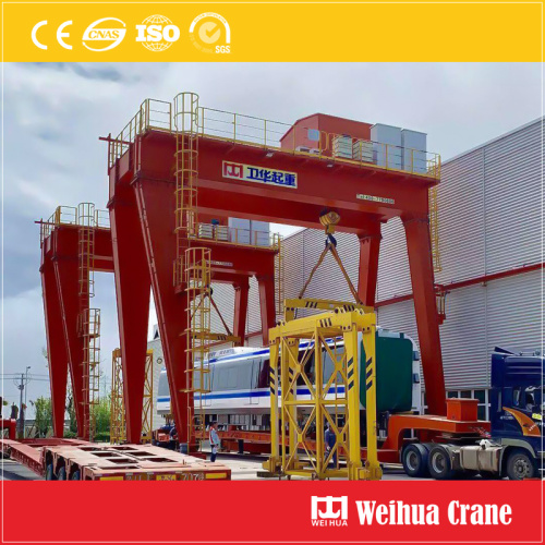 Linkage Gantry Crane dengan Komunikasi Nirkabel