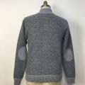 Men's Zippered Shrug Cardigan Knitted Sweater