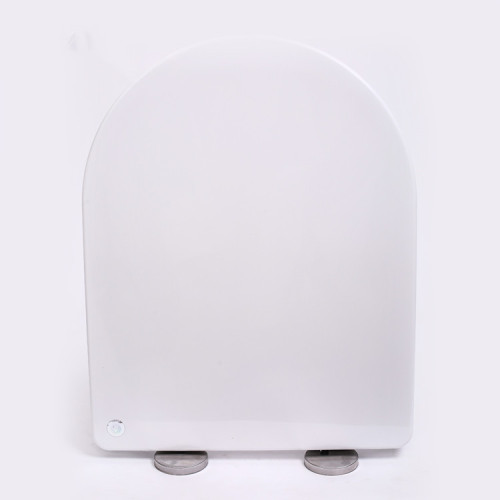 Assento sanitário com tampa inteligente para banheiro durável branco ecológico