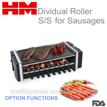 K1 Portable Electric Kebab Grill for BBQ, Black
