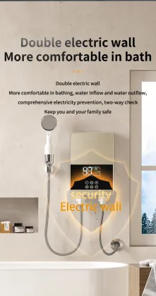 2022 New Gold Tankless Electric Water Heater - Cheap Electric Water Heaters