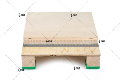 Enlio Single Layer Sleeper Maple Wooden Flooring