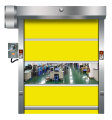 puerta de PVC automática de alta velocidad automática industrial